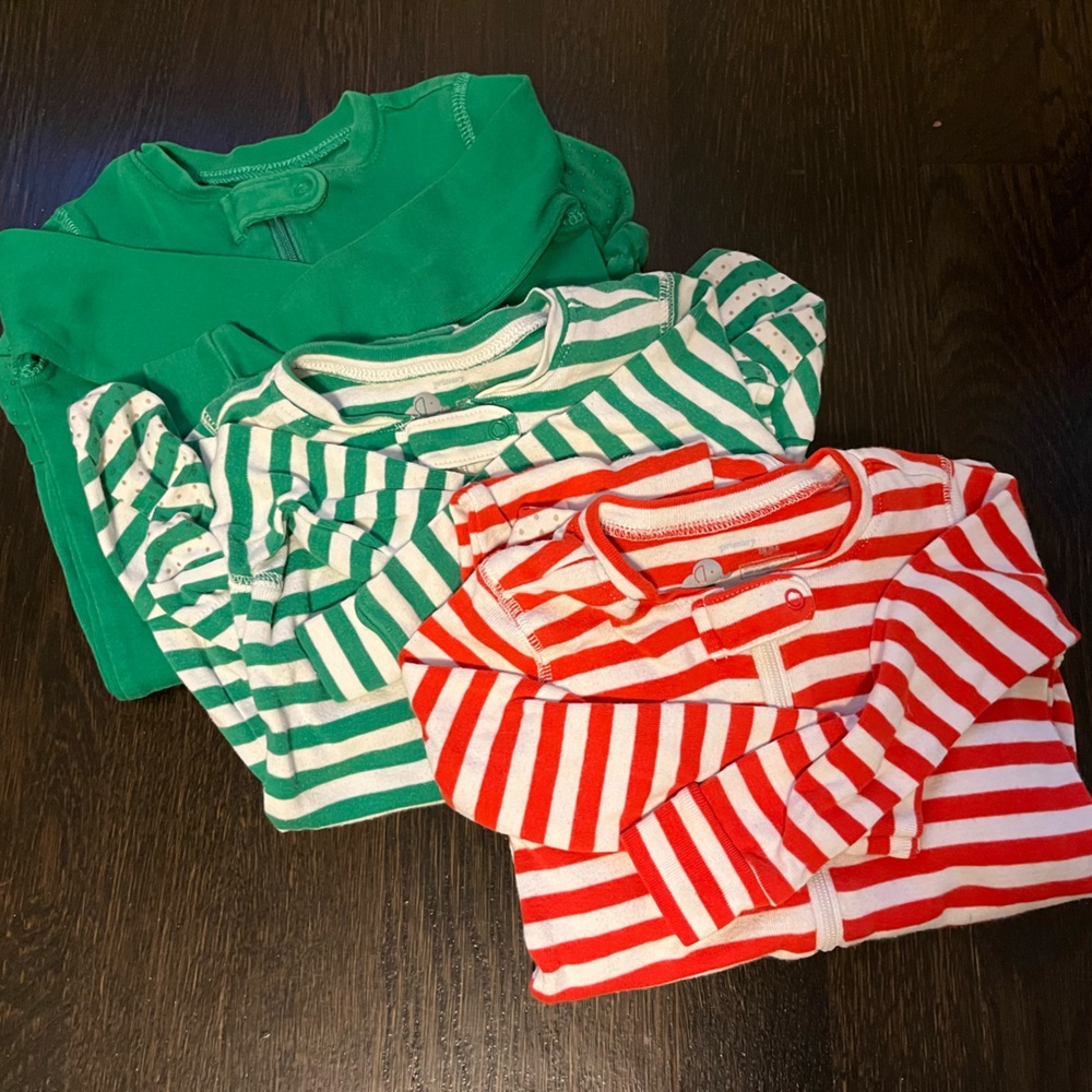 Primary Pajama Bundle 18-2mo (3 pjs)